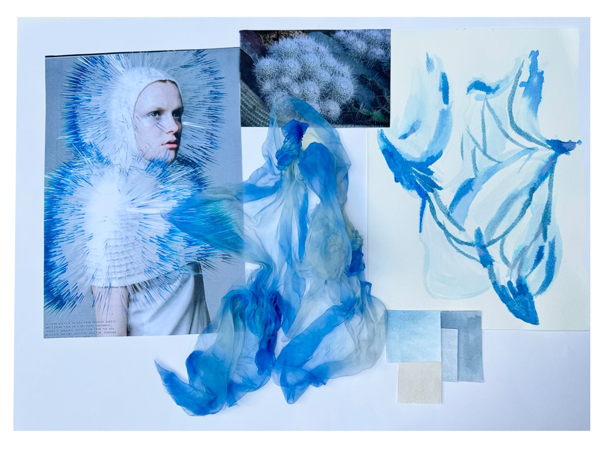 Soft Spikes Unveiled: Navigating Hostile Space fashion and textile designs